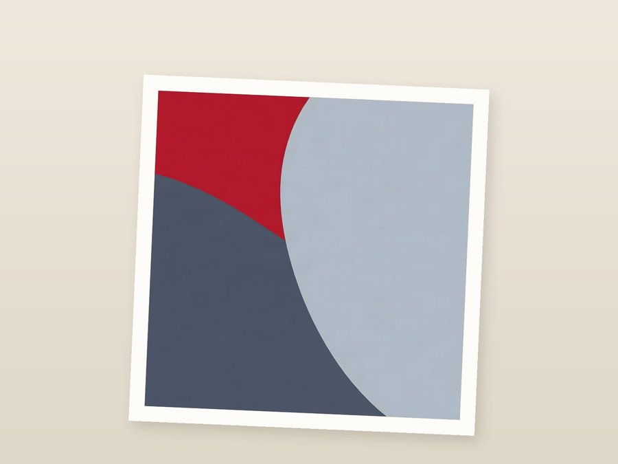 Crimson Arc, shown as a fine-art print
