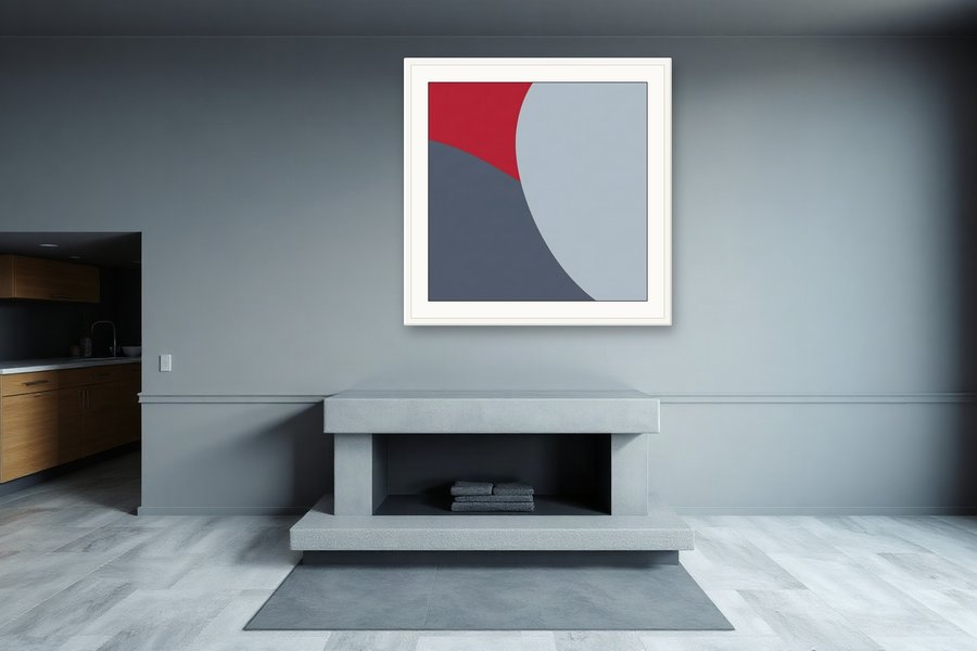 Crimson Arc, shown in a room setting