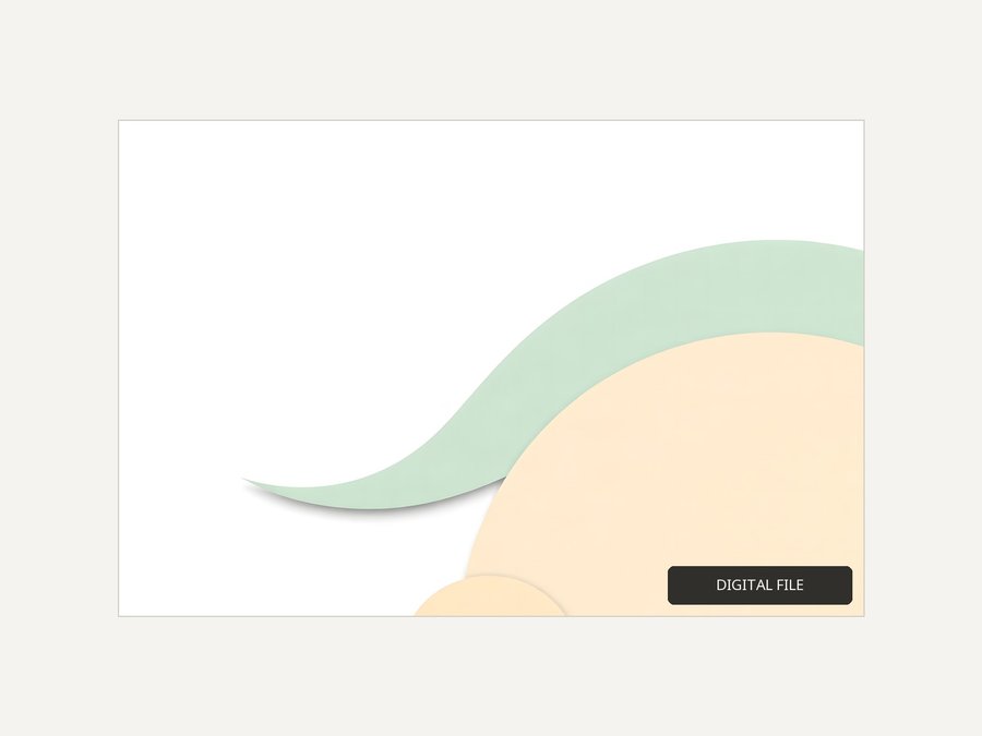 Sage Ribbon, shown as a digital download