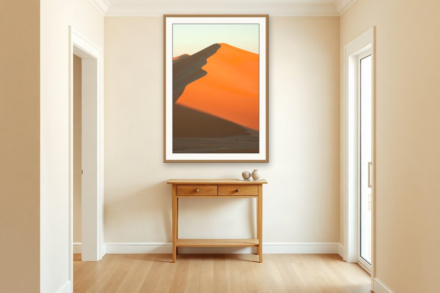 Single Dune Study, shown in a room setting