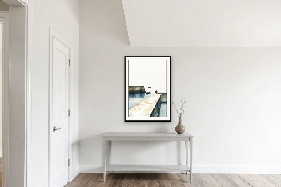 Slipway, Study, shown in a room setting