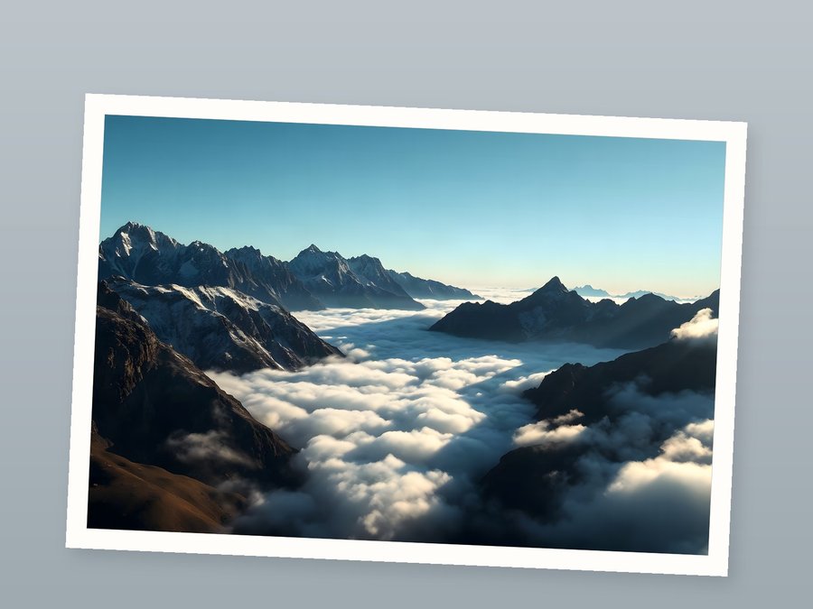 Cloud Inversion, shown as a fine-art print