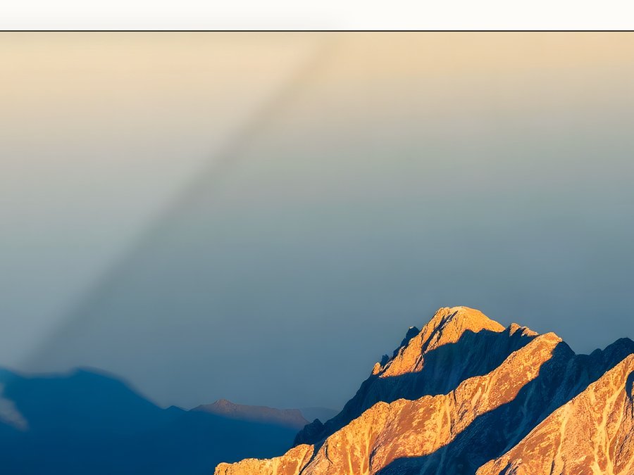 Golden Hour, Full Ridge, shown framed