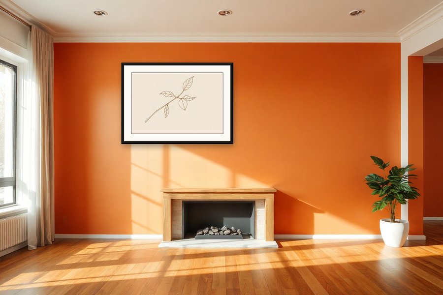 Citrus Branch Line, shown in a room setting