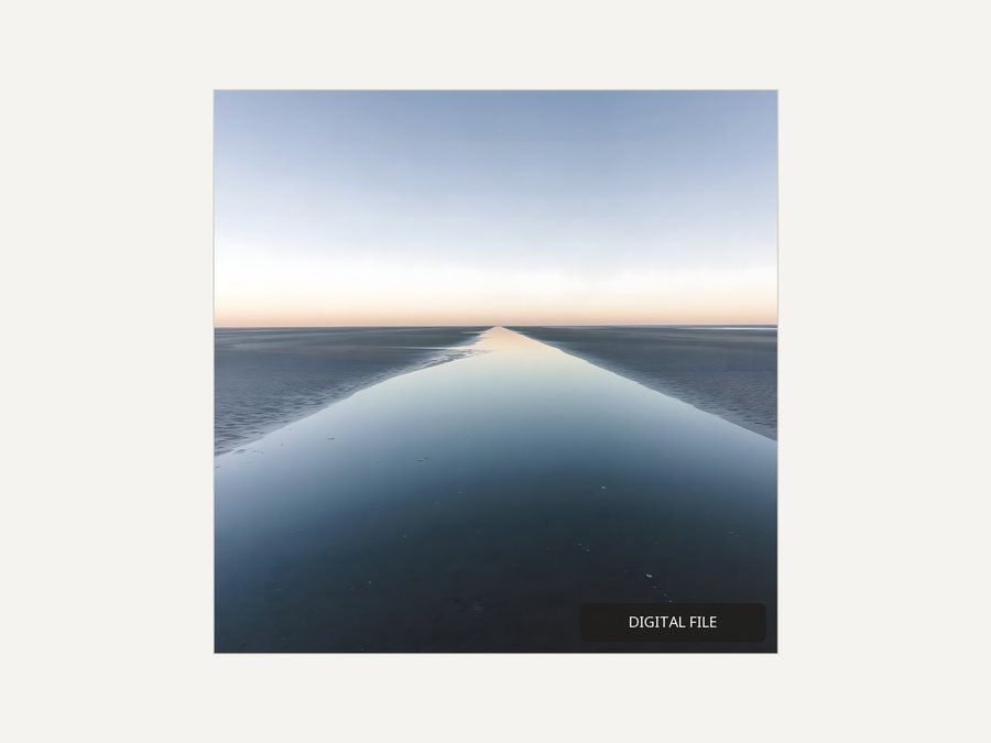 Wet Sand Reflection, shown as a digital download