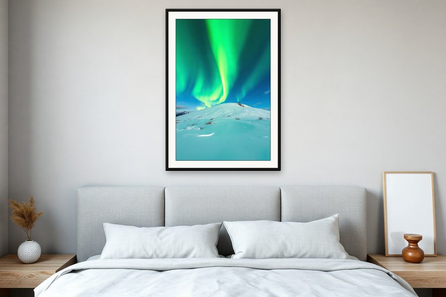 Green Aurora Ridge, shown in a room setting