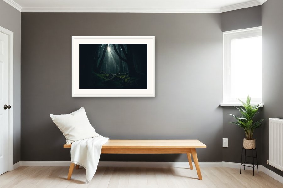 Deep Forest Shadow, shown in a room setting
