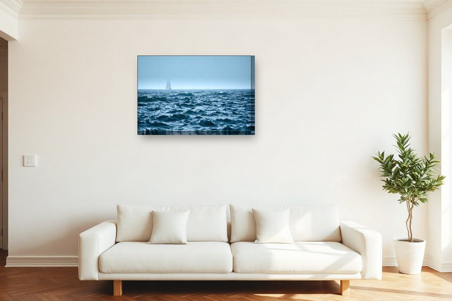 Deep Swell, Dawn, shown as a canvas