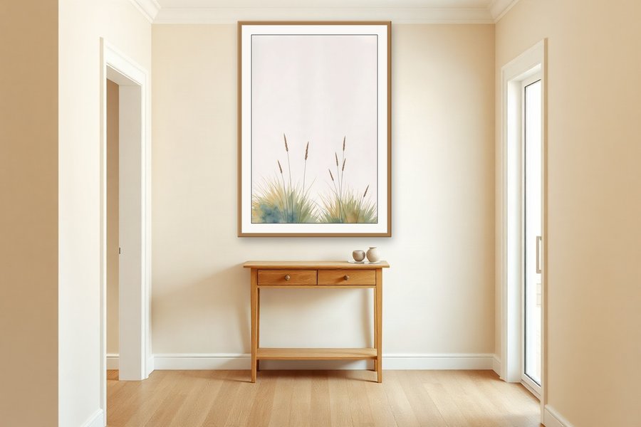 Dune Line Wash, shown in a room setting